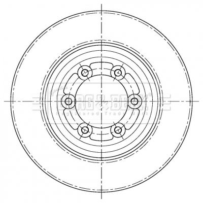 BORG & BECK Piduriketas BBD5409